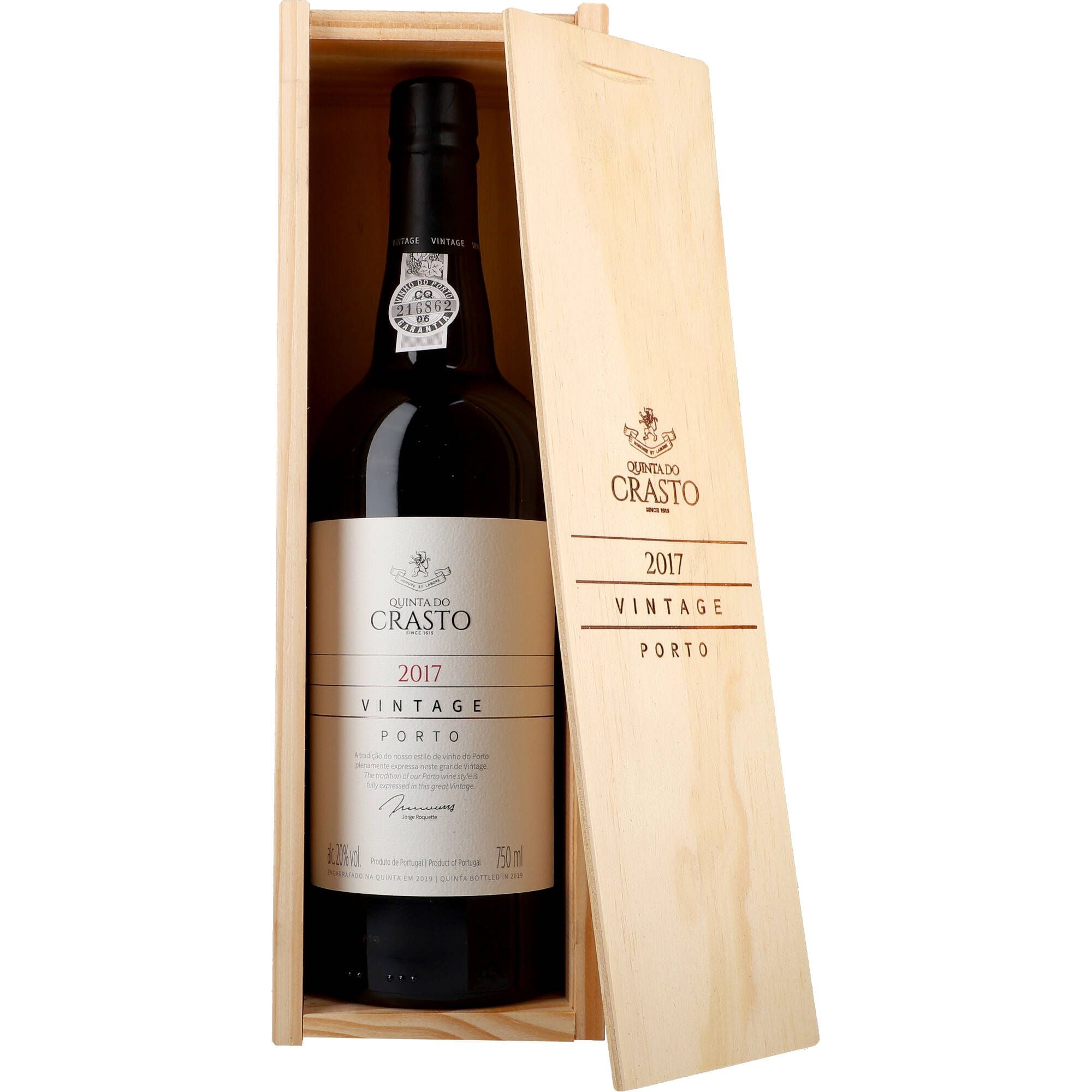Quinta do Crasto Vintage Port 2017/2019 0,75L -GB- 20% - AllSpirits