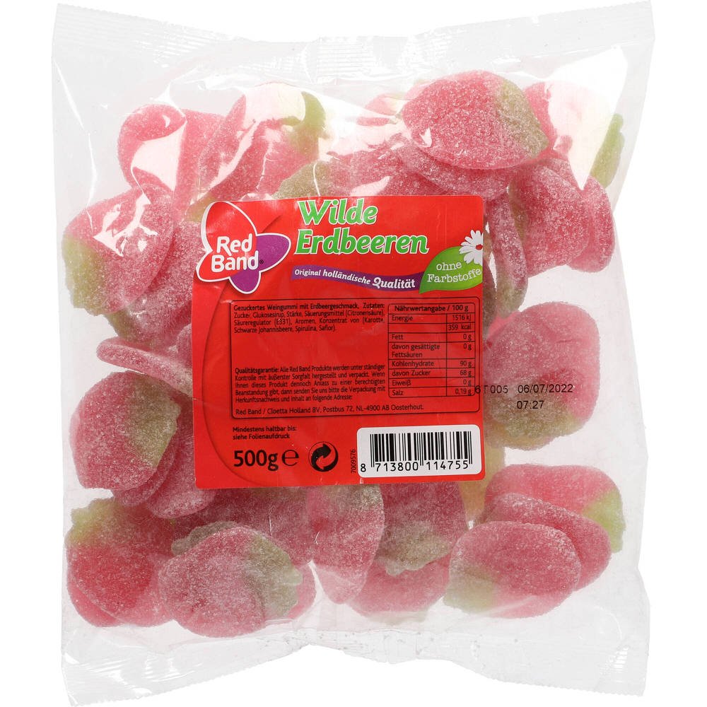 Red Band Wilde Erdbeeren 500g Bt - AllSpirits