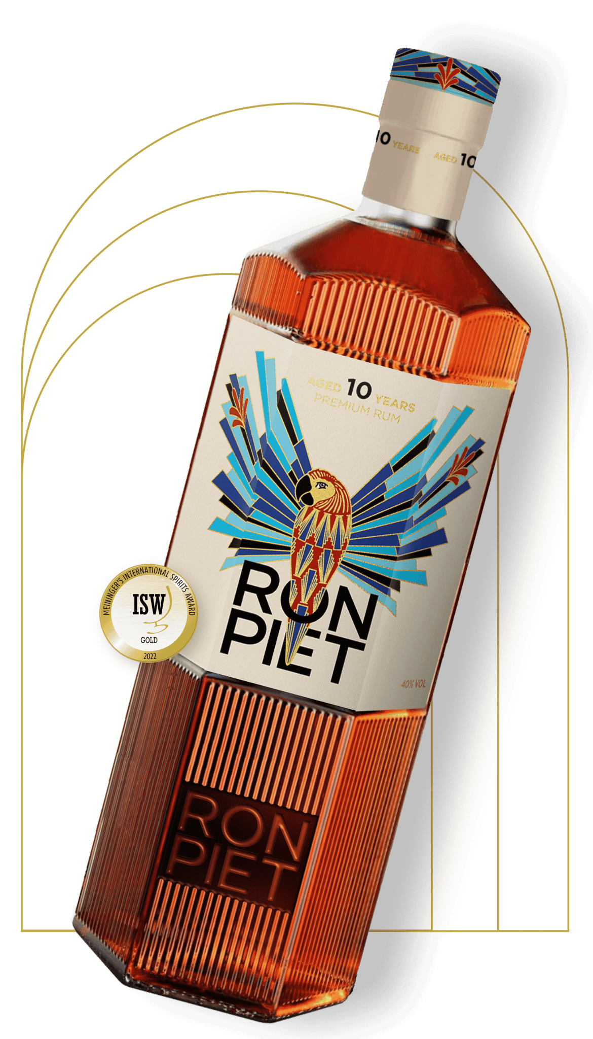 RON PIET 10 Jahre 40% 0,7l - AllSpirits