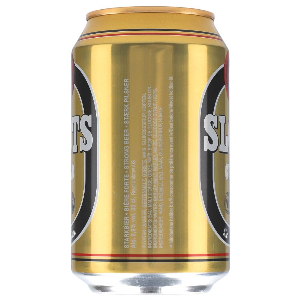 Slots Guld 5,9% 24x 0,33 ltr. zzgl. DPG Pfand - AllSpirits