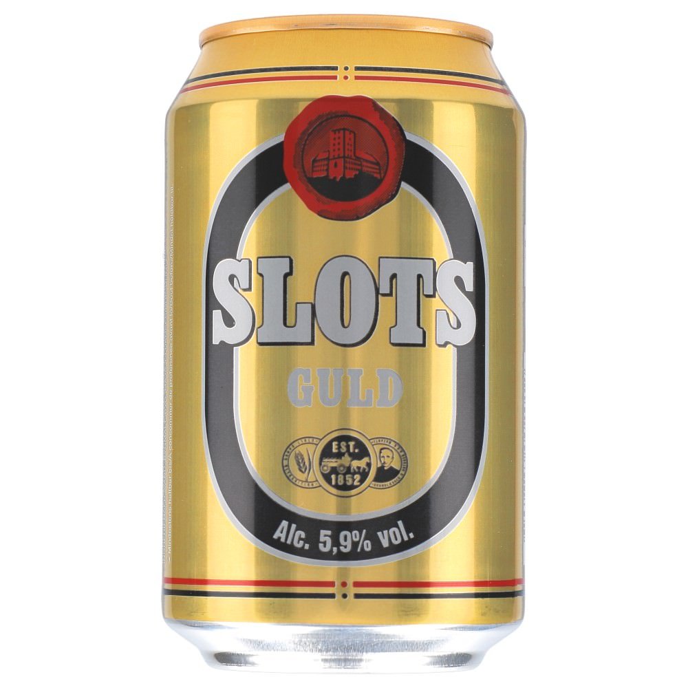 Slots Guld 5,9% 24x 0,33 ltr. zzgl. DPG Pfand - AllSpirits