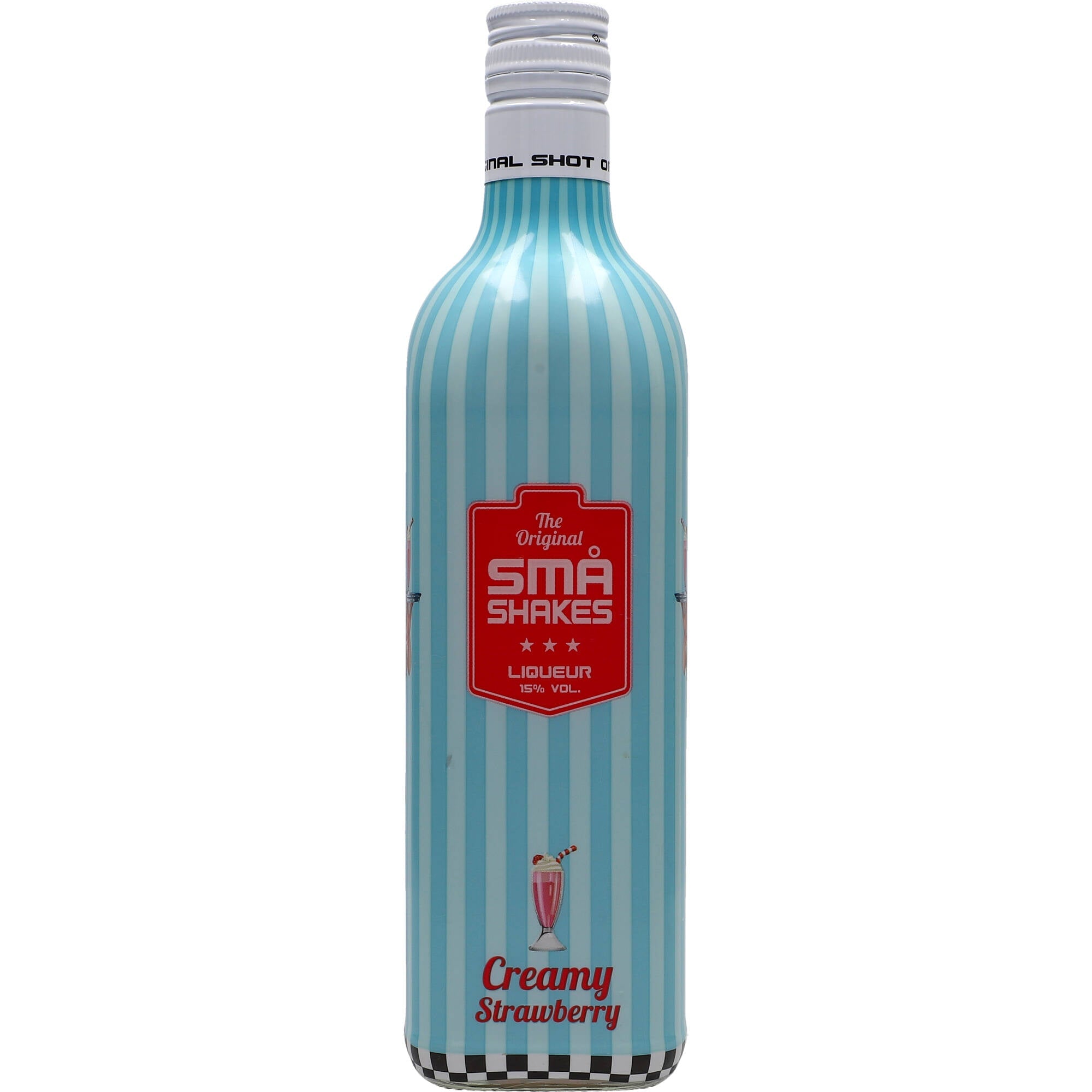 Smaa Shakes Creamy Strawberry 15% 0,7 ltr. - AllSpirits