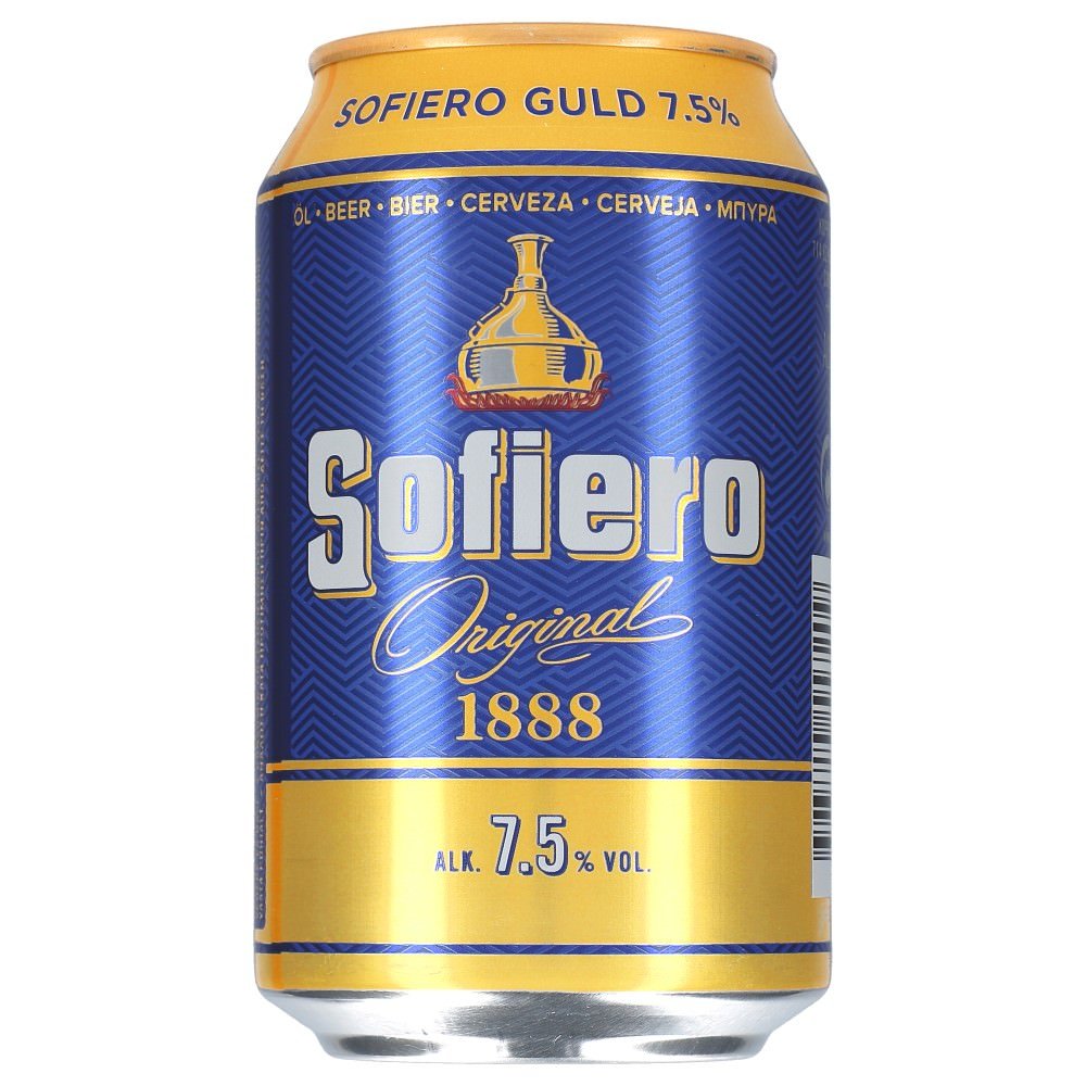 Sofiero Gold Starköl 7,5% 24x 0,33 ltr. zzgl. DPG Pfand - AllSpirits