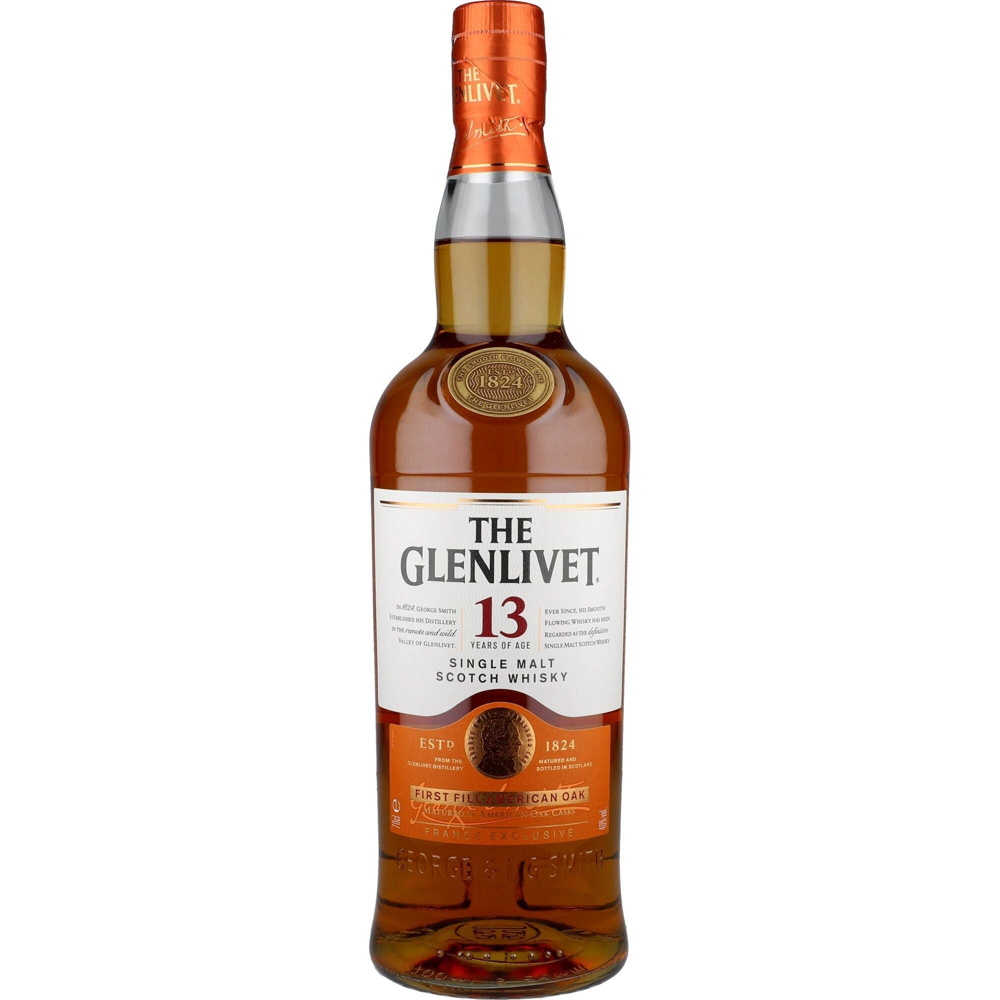 The Glenlivet 13YO First Fill American Oak 0,7L -GB- 40% - AllSpirits