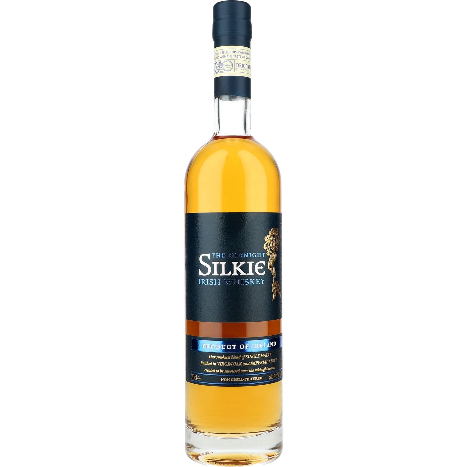 The Legandary Silkie Midnight Blended Irish Whiskey Non Chill Filtered 46% 0,7l - AllSpirits