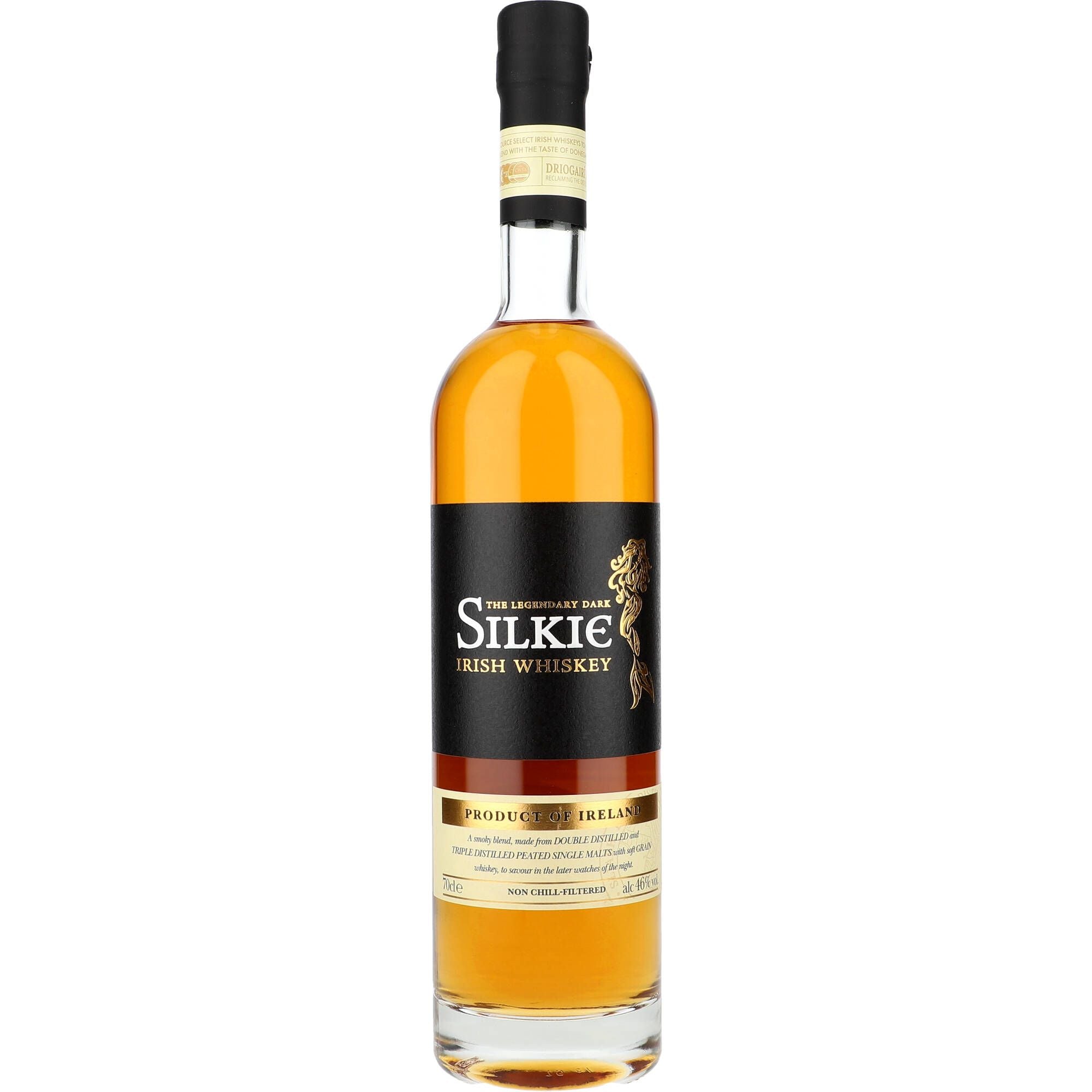 The Legendary Silkie Dark Blended Irish Whiskey Non Chill Filtered 46% 0,7l - AllSpirits