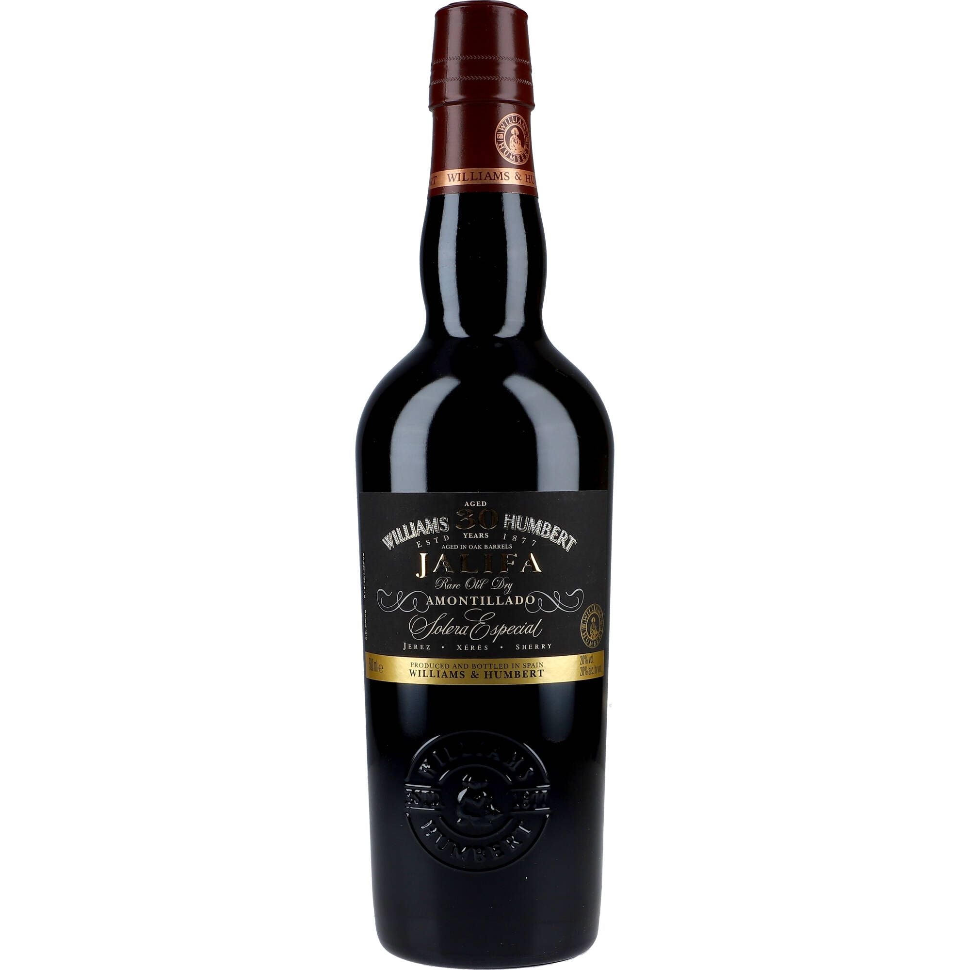 Williams & Humbert Jalifa Solera Especial 30YO Amontillado 0,5L -GB- 20% - AllSpirits