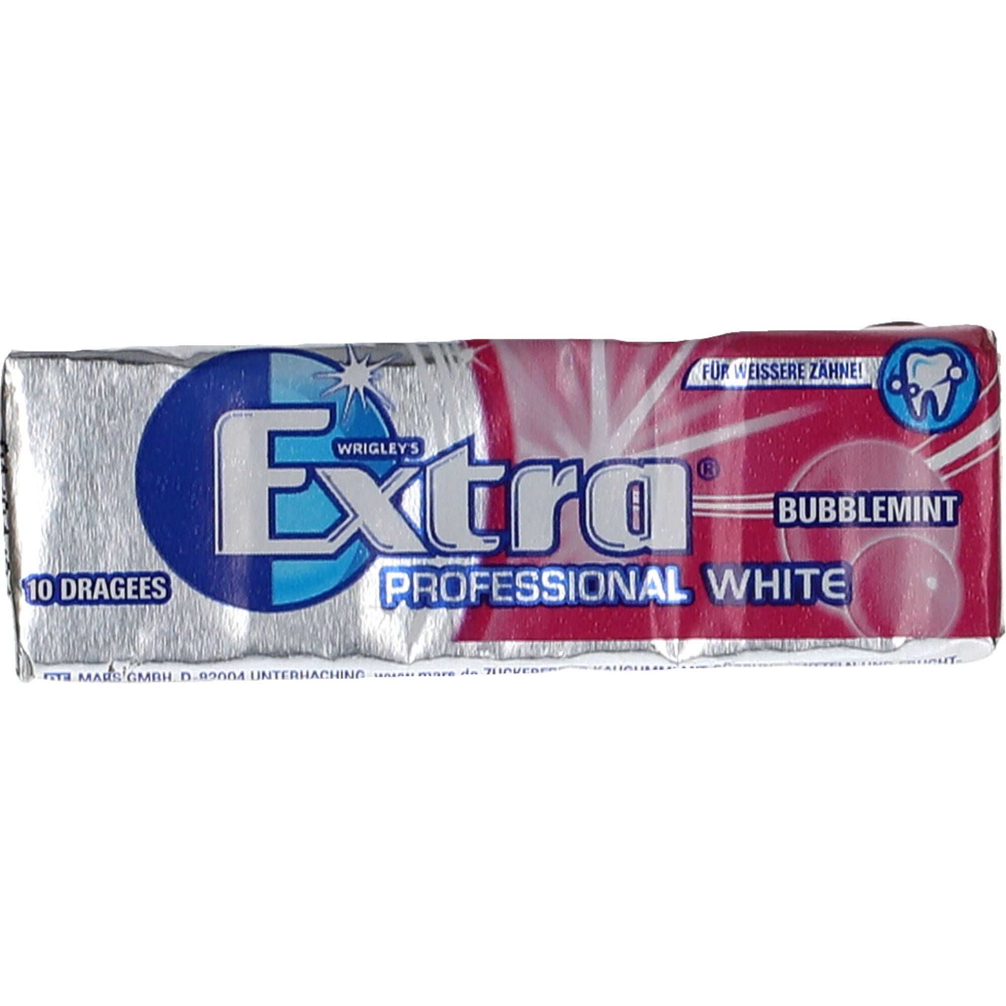 Wrigley's Extra Professional White Bubblemint 10PG - AllSpirits